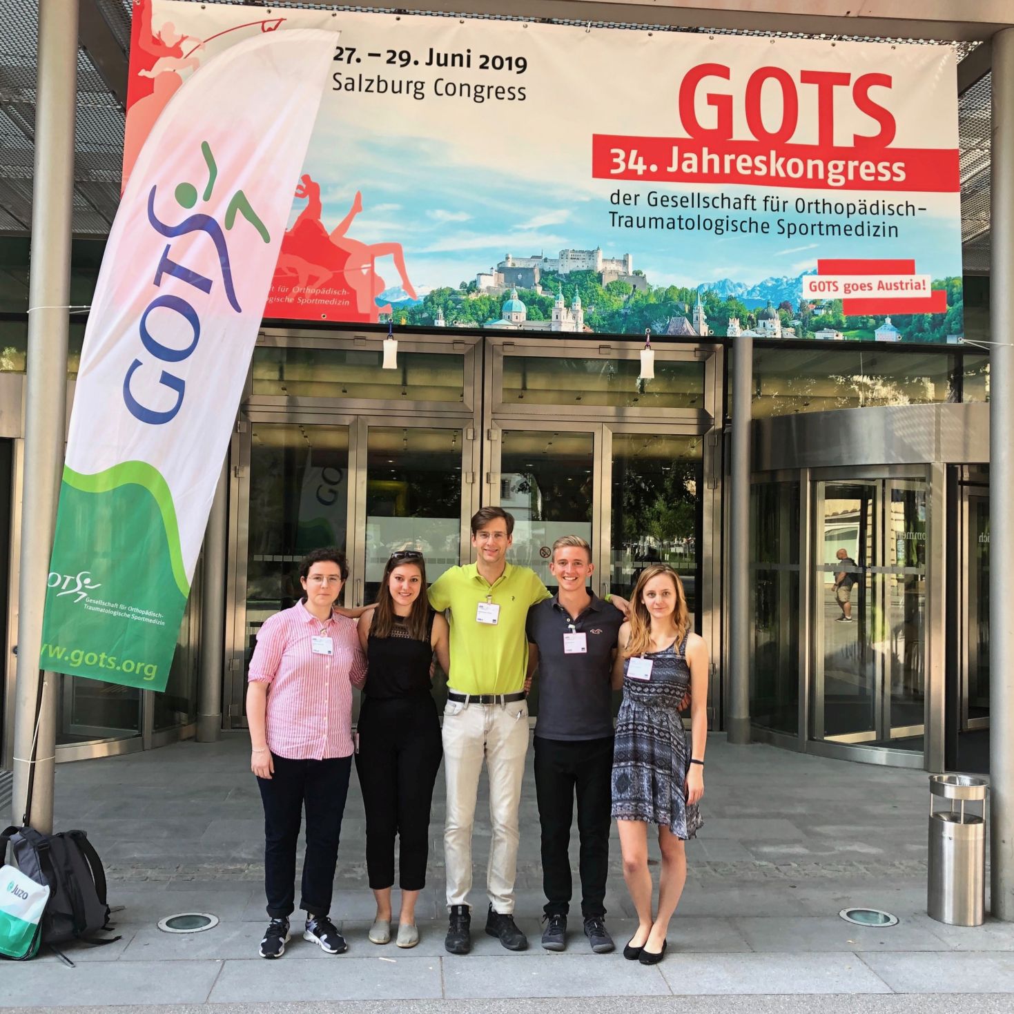 Fünf Sono4you-TutorInnen beim GOTS-Kongress in Salzburg