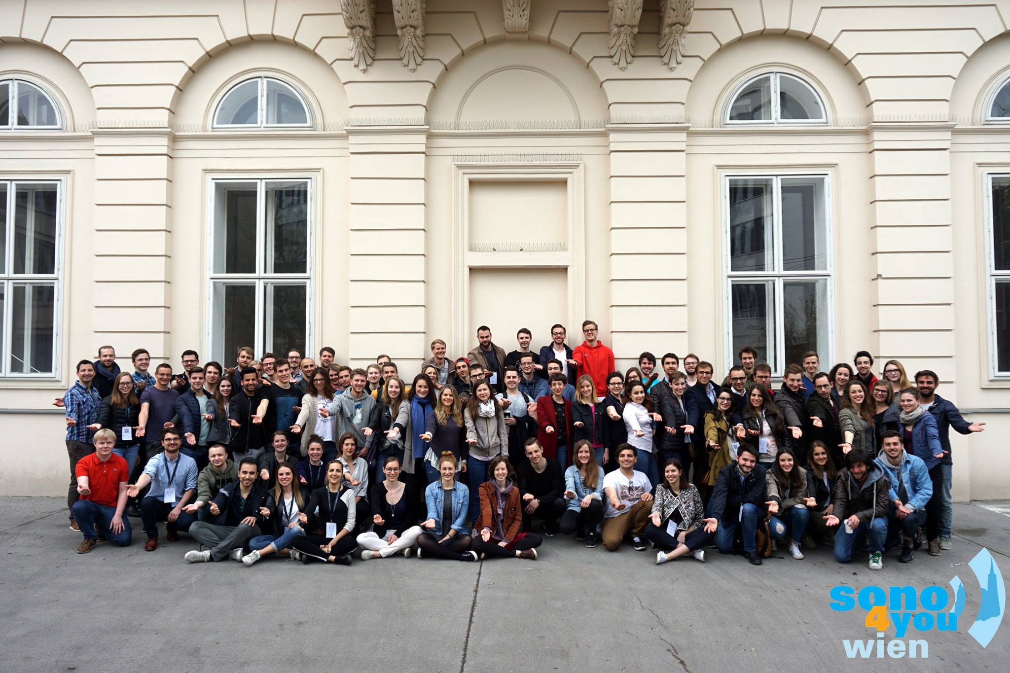 Gruppenfoto der Vienna Sono Skills Sessions 2018